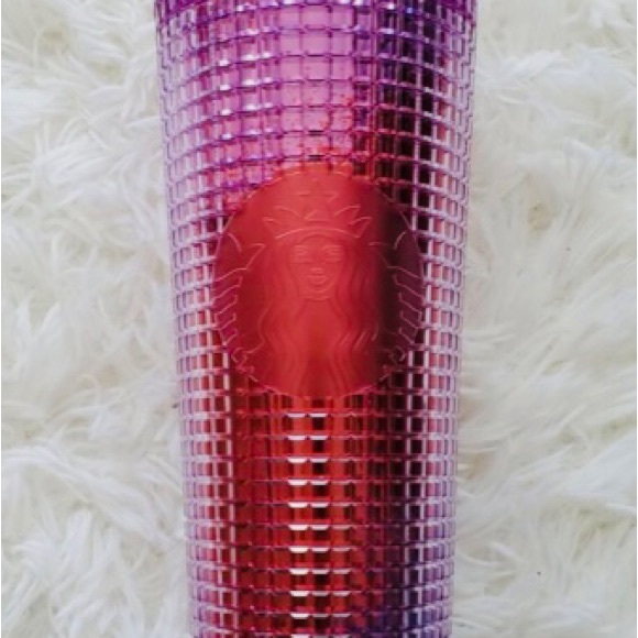 Starbucks Other - Starbucks Pink and Purple Diagonal Tumbler 24 ounces NWT